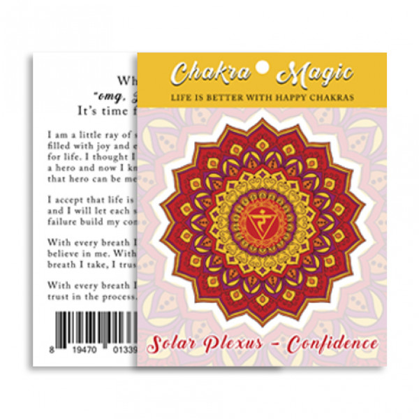 Chakra Magic Confidence Sticker